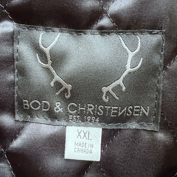 Bod & Christensen Men’s Jacket Removable Liner Black Size XXL Made In Canada - Picture 4 of 9